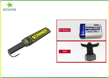 Calibrage auto- portatif de détecteur de métaux de sensibilité élevée avec le chargeur et la ceinture de batterie