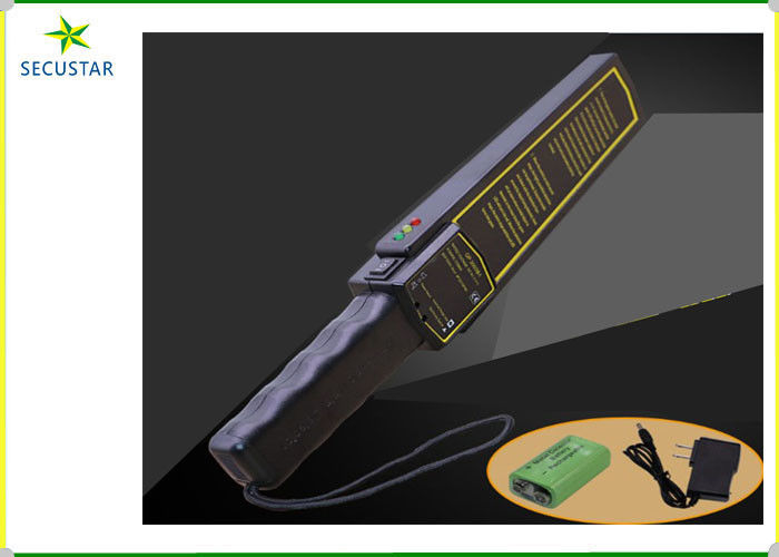 Matériel en caoutchouc de Sefeguard d'ABS portatif de détecteur de métaux avec l'alarme de bruit/vibration fournisseur