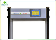 Détecteur de métaux approuvé d'arcade de FCC de la CE, porte de sécurité de détecteur de métaux pour l'aéroport fournisseur